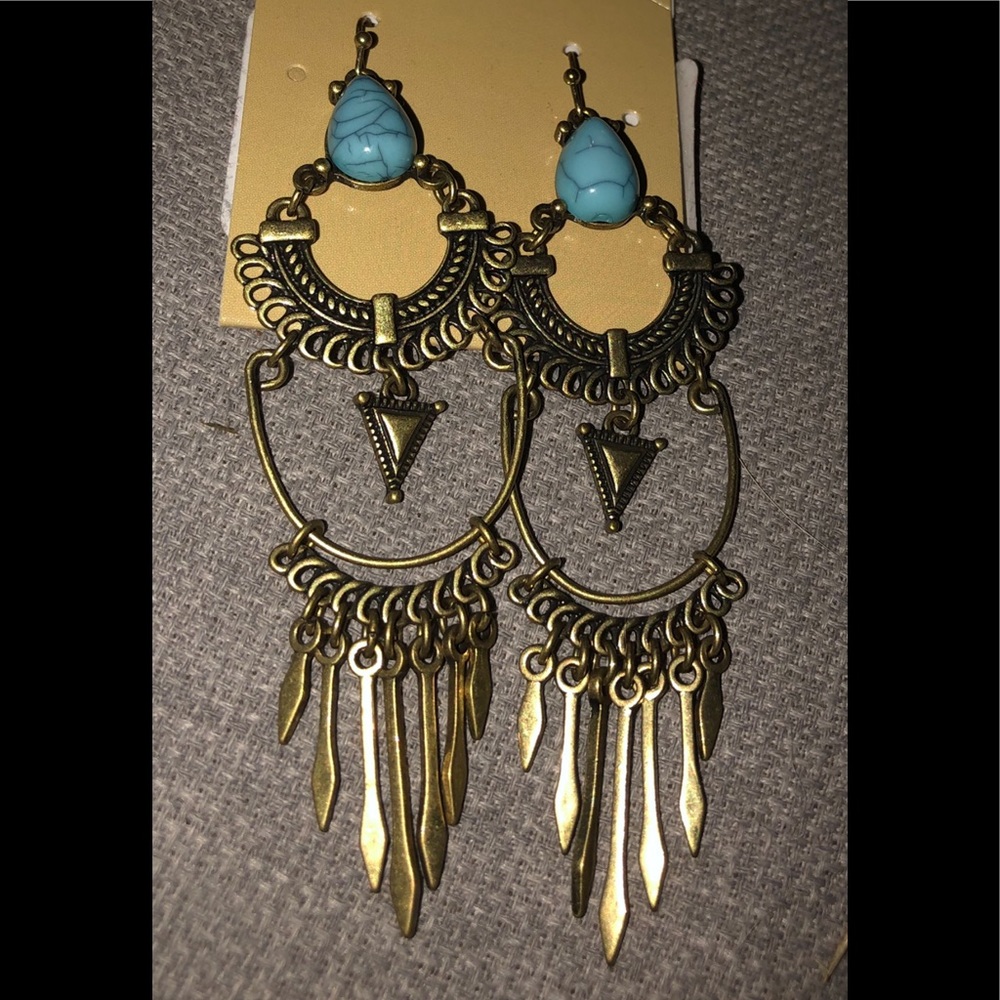 Turquoise earrings